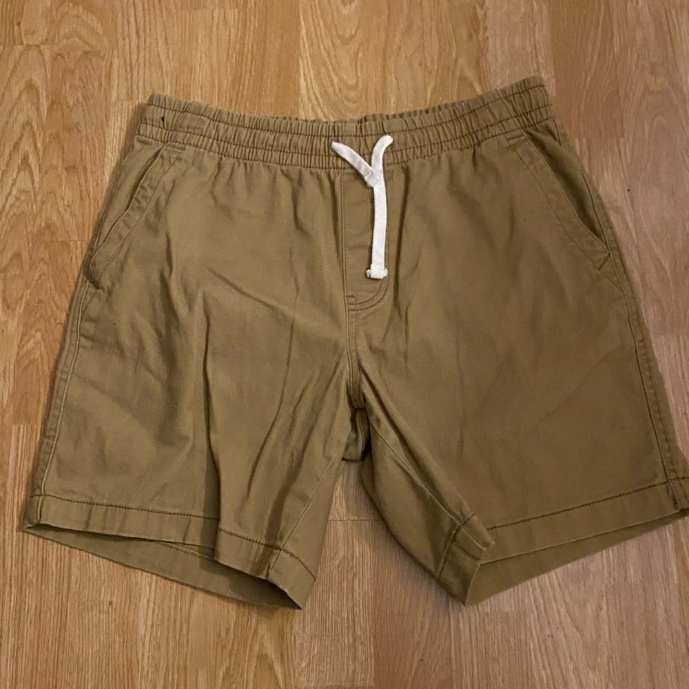 Plugg brown cargo look shorts